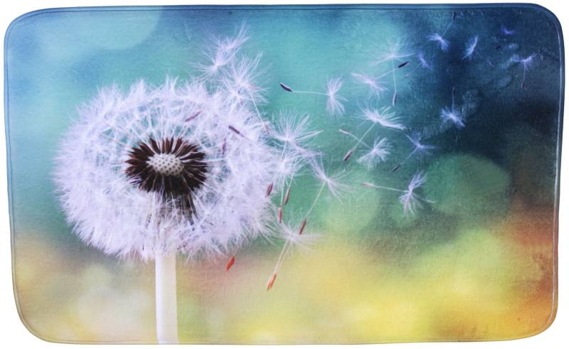 Sanilo Badematte »Pusteblume«, schnell trocknend, Memory Schaum von Sanilo