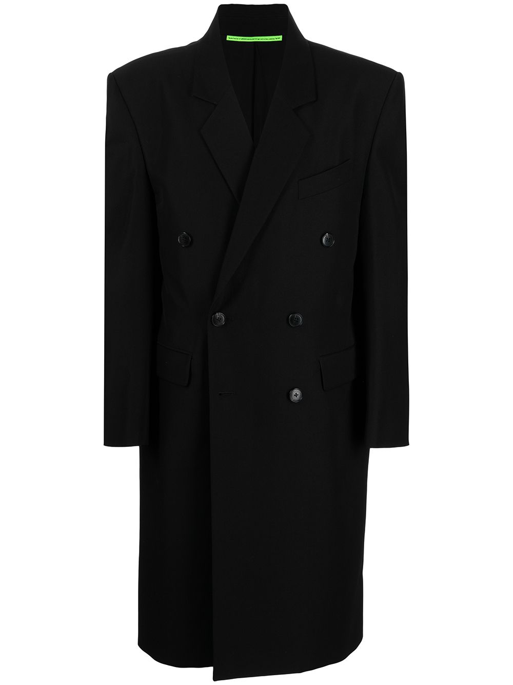 Sankuanz black wool coat von Sankuanz