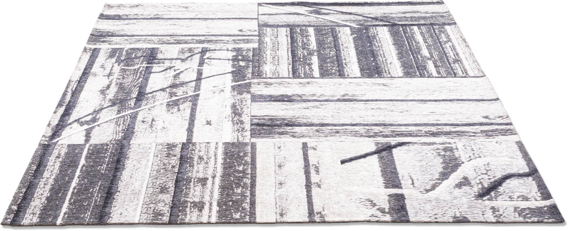Sansibar Teppich »Keitum 010«, rechteckig, 3 mm Höhe, Flachgewebe, modernes Holz Design, Motiv, gekreuzte Säbel Sansibar Teppich »Keitum 010«, rechteckig, 3 mm Höhe, Flachgewebe, modernes Holz Design, Motiv, gekreuzte Säbel von Sansibar