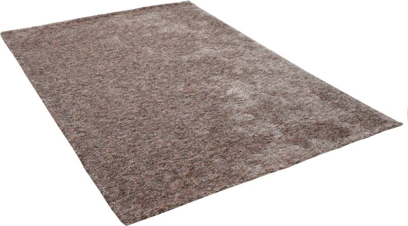 Sansibar Teppich »Munkmarsch Uni«, rechteckig, meliert, besonders weich, Wohnzimmer, Schlafzimmer von Sansibar