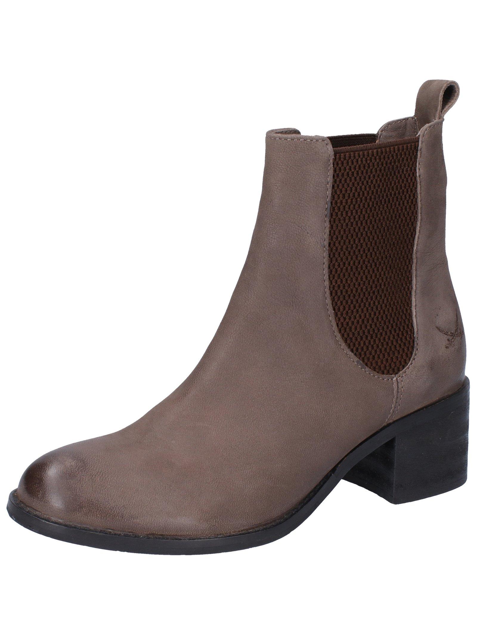 Stiefelette 1033778 Damen Kühles Braun 38 von Sansibar