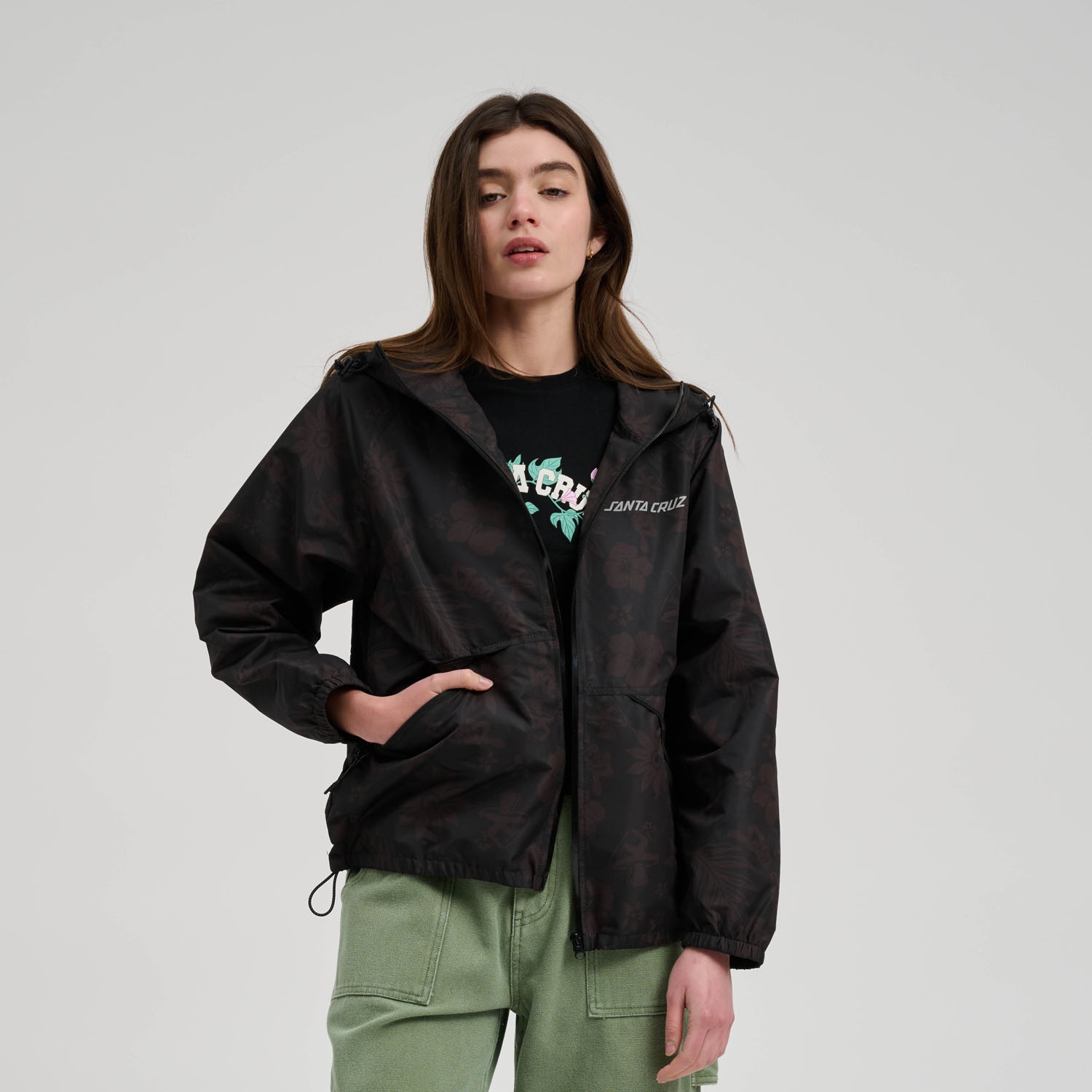 Santa Cruz Allwetterjacke »TAKE A TRIP JACKET«, (1 St.), mit Kapuze von Santa Cruz