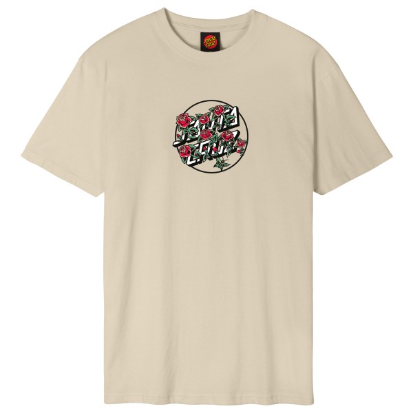 Santa Cruz - Flash Stacked Dot Front - T-Shirt Gr M beige Santa Cruz - Flash Stacked Dot Front - T-Shirt Gr M beige von Santa Cruz
