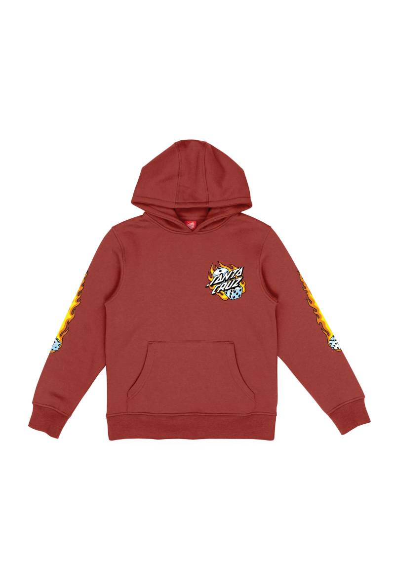 Santa Cruz Kapuzensweatshirt »YOUTH FLAMING DICE DOT HOOD« von Santa Cruz