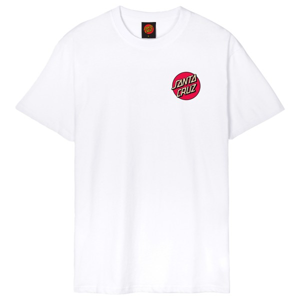 Santa Cruz - Screaming Rose Flash Hand - T-Shirt Gr XL weiß von Santa Cruz