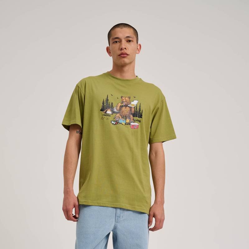 Santa Cruz T-Shirt »BRAUN PIZZA BEAR T-SHIRT« von Santa Cruz