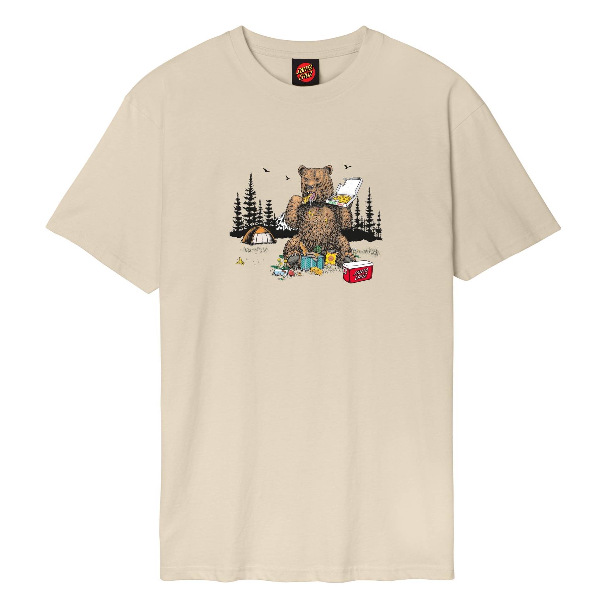 Santa Cruz T-Shirt »BRAUN PIZZA BEAR T-SHIRT« Santa Cruz T-Shirt »BRAUN PIZZA BEAR T-SHIRT« von Santa Cruz