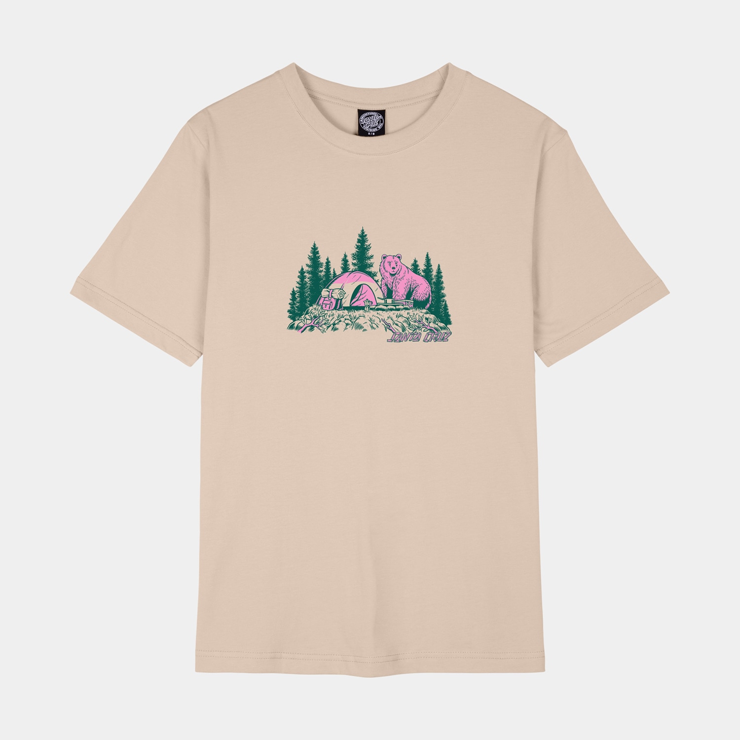 Santa Cruz T-Shirt »WOODLAND MINI STRIP FRONT T-SHIRT«, (1 tlg.) von Santa Cruz