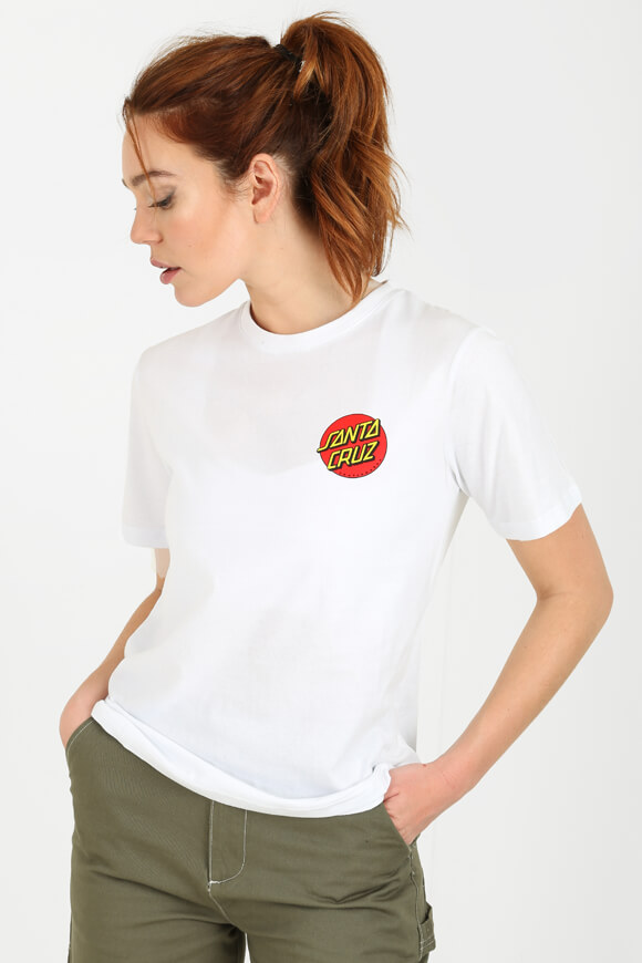 Santa Cruz T-Shirt | Weiss | Damen  | XS von Santa Cruz