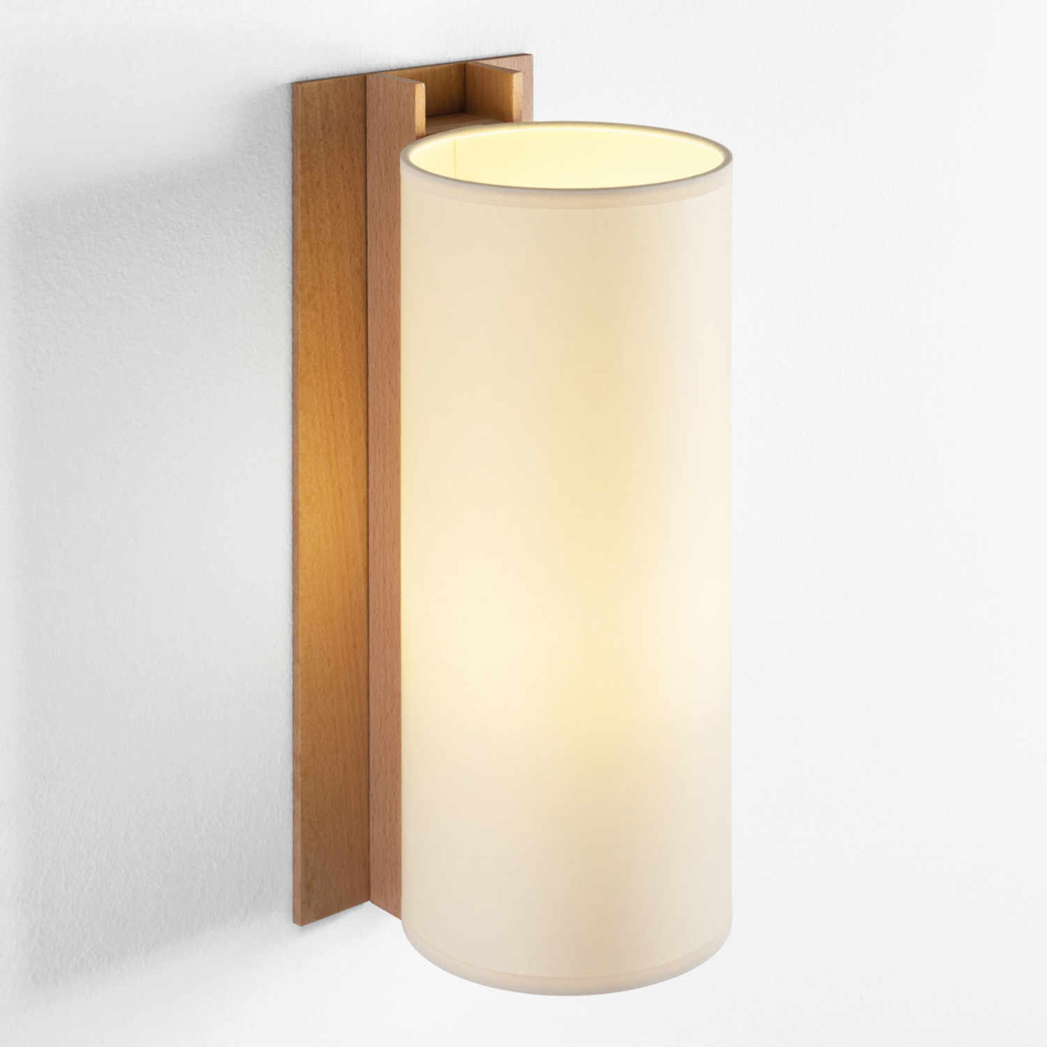 TMM Largo LED Wandleuchte, Lampenschirm beige von Santa & Cole