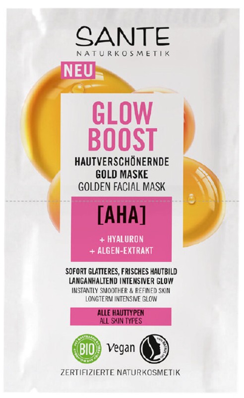 Sante - Maske Glow Boost AHA von Sante