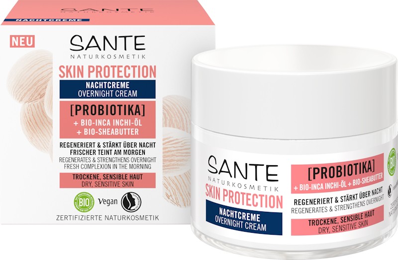 Sante - Schlafcreme Skin Protect Probiotic