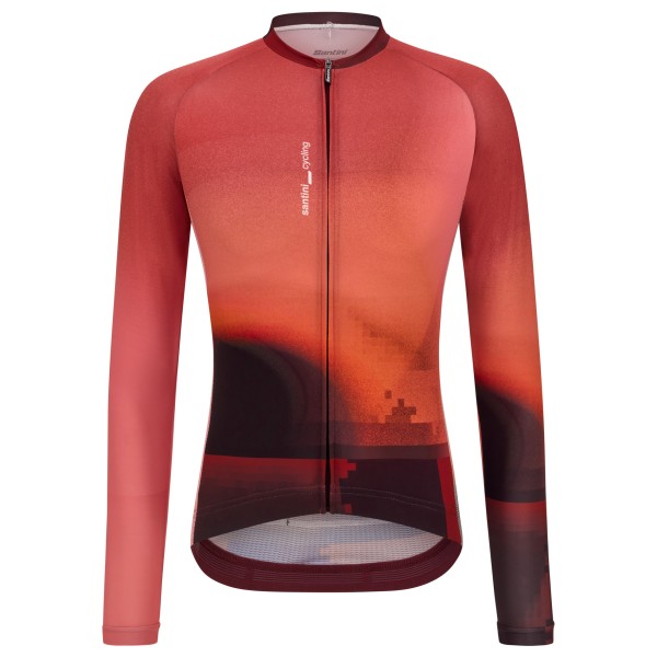 Santini - Luce Long Sleeve Jersey - Velotrikot Gr L rot Santini - Luce Long Sleeve Jersey - Velotrikot Gr L rot von Santini