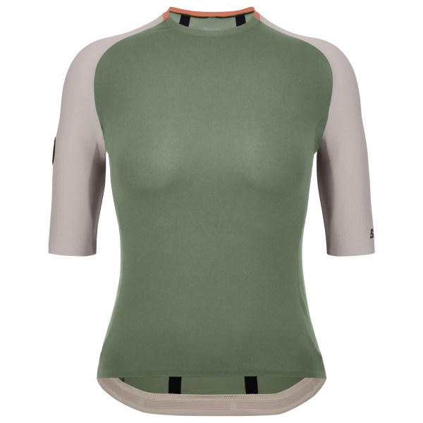 Santini - Pelle Stelth Fir Slip-On Jersey - Velotrikot Gr XXL oliv von Santini