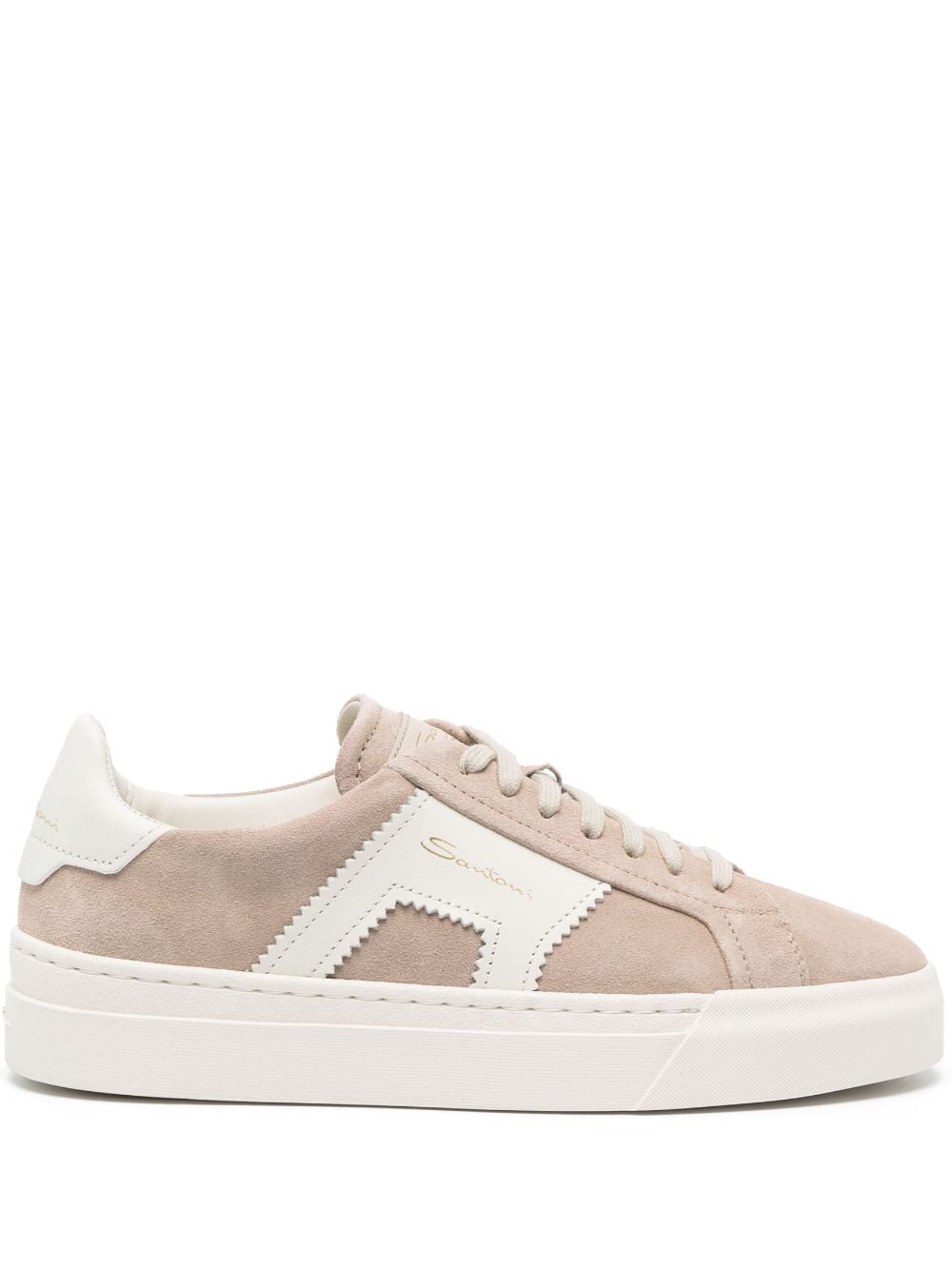 Santoni Double Buckle low-top sneakers - Neutrals von Santoni