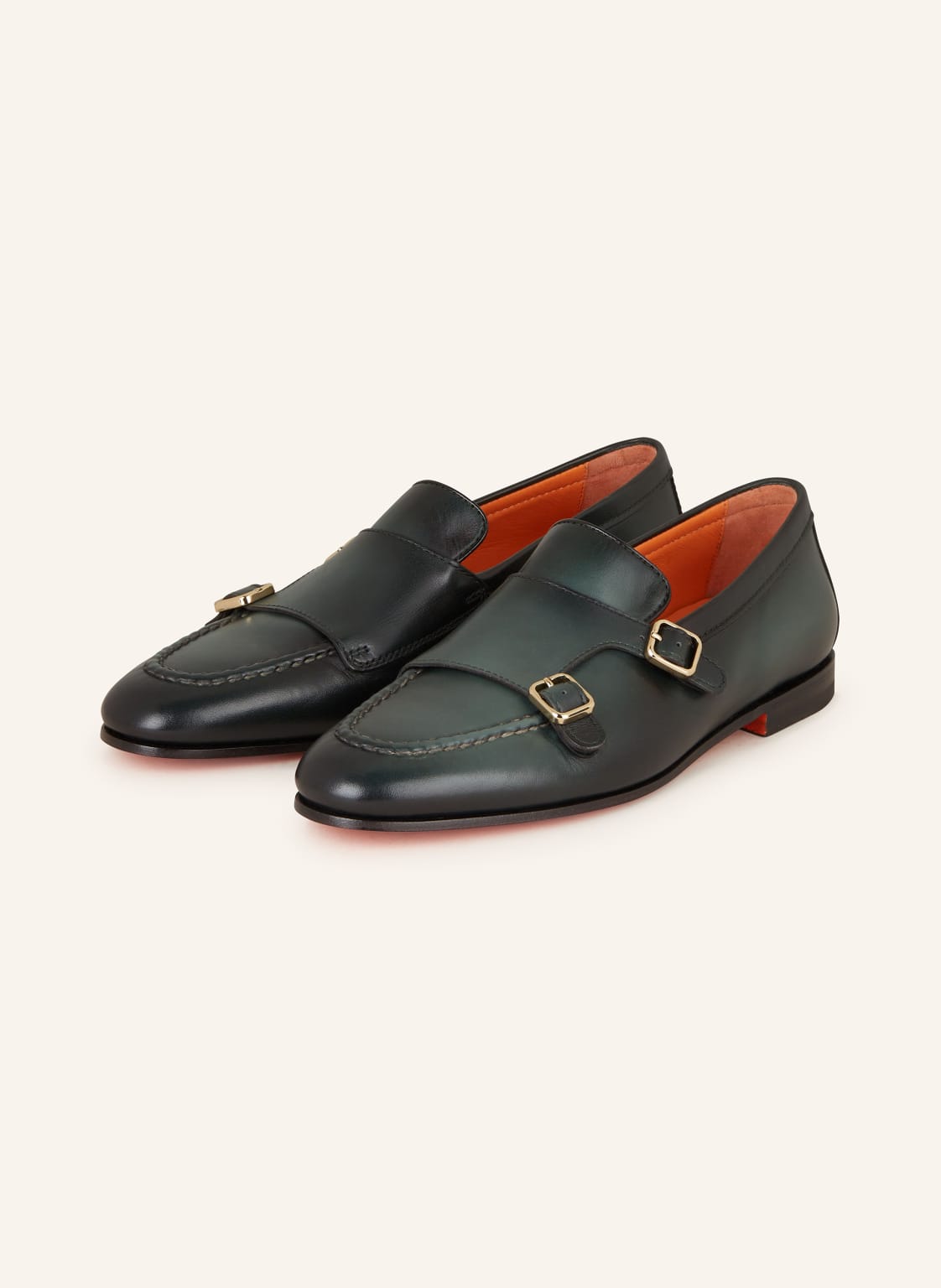 Santoni Double-Monks Dong gruen von Santoni