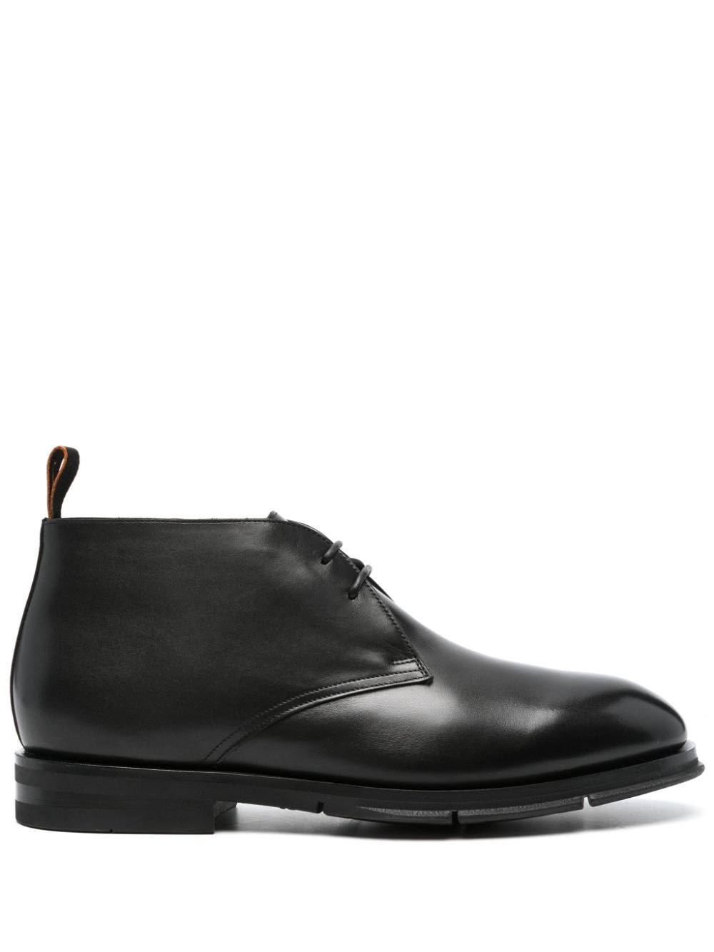 Santoni Laborc leather boots - Black von Santoni