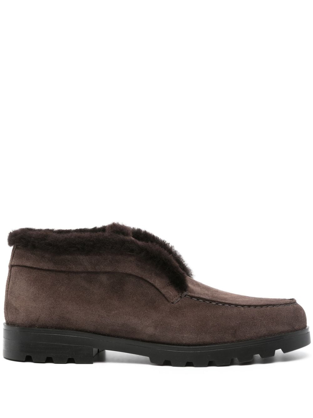 Santoni suede desert boots - Brown von Santoni