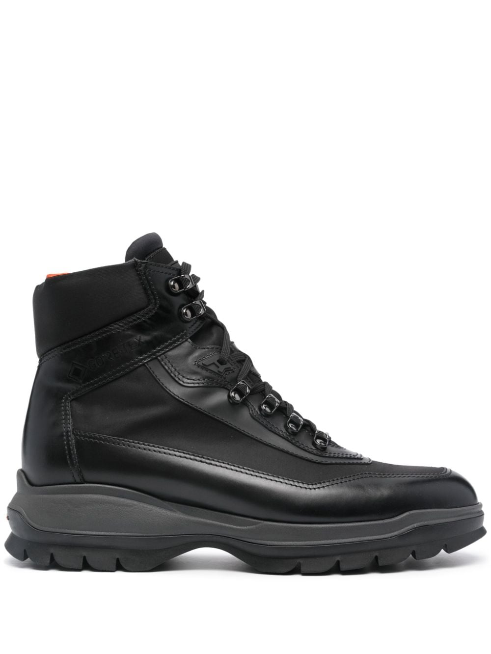 Santoni x GORE-TEX hiking boots - Black von Santoni