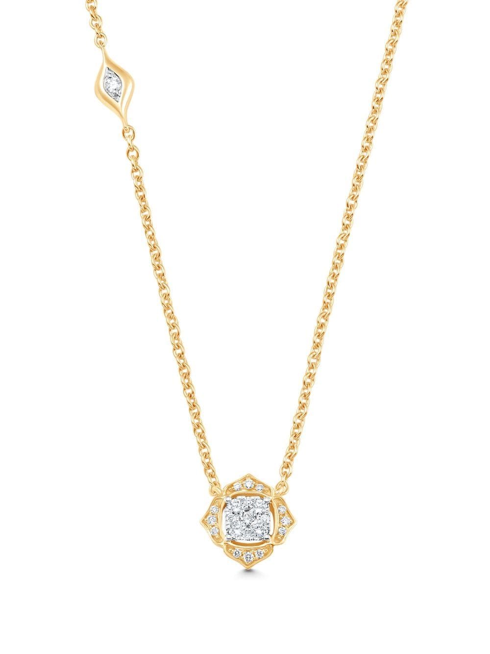 Sara Weinstock 18kt yellow gold Leela Petite diamond necklace von Sara Weinstock
