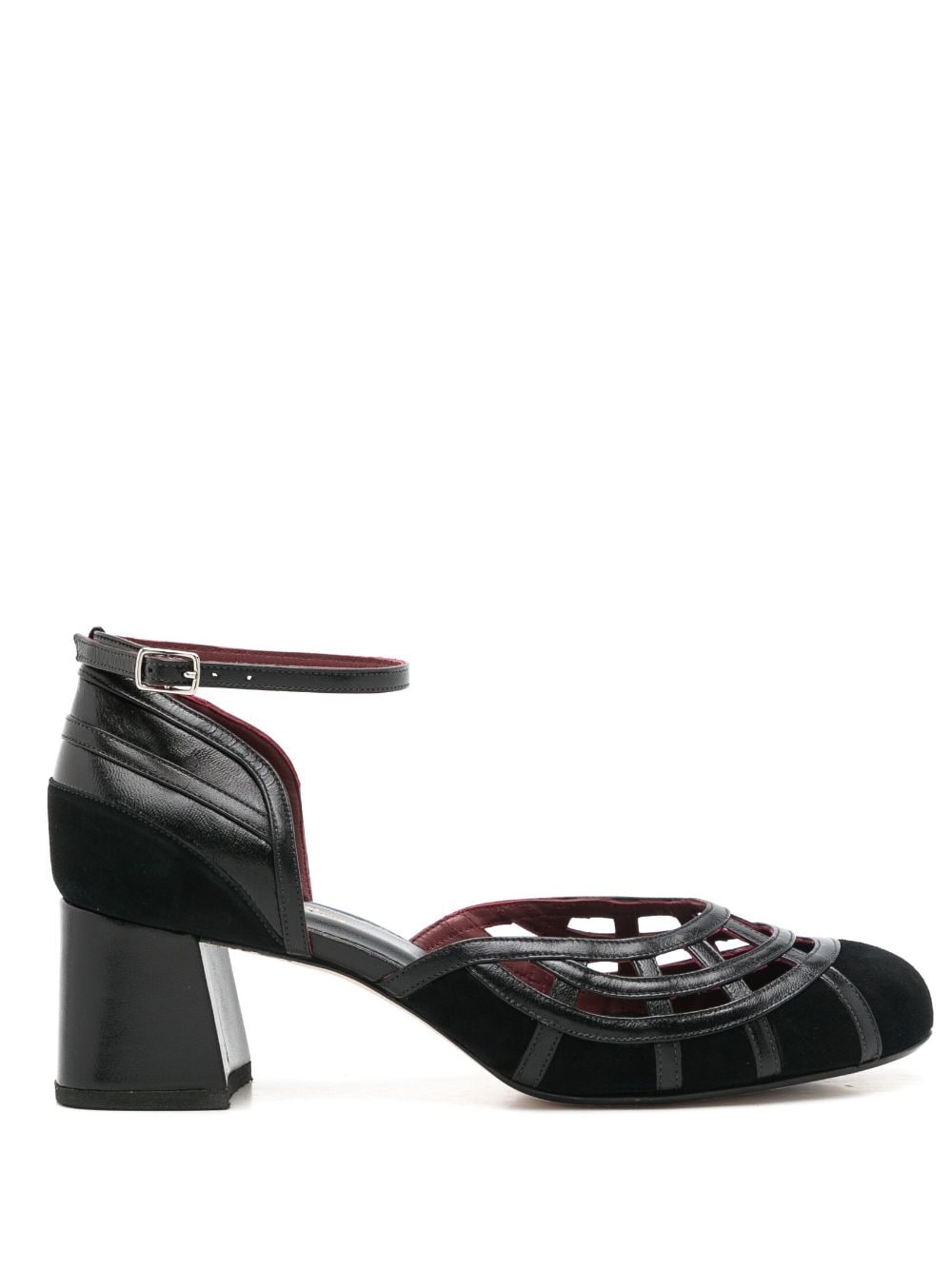 Sarah Chofakian Abbie 40mm leather sandals - Black von Sarah Chofakian