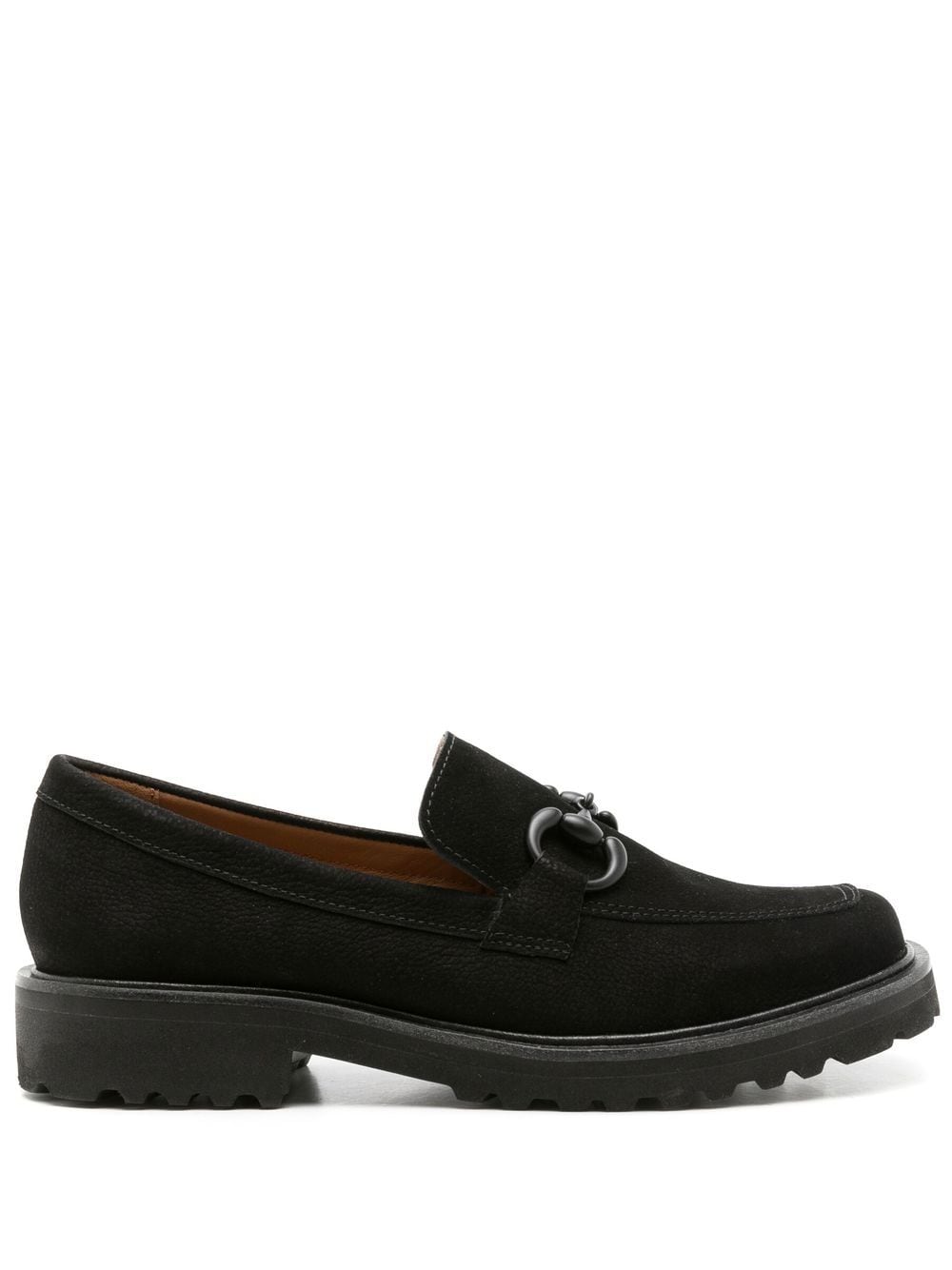 Sarah Chofakian Betsy suede loafer - Black von Sarah Chofakian