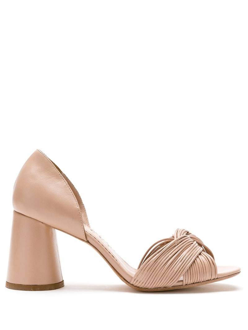 Sarah Chofakian Colagem leather sandals - Neutrals von Sarah Chofakian