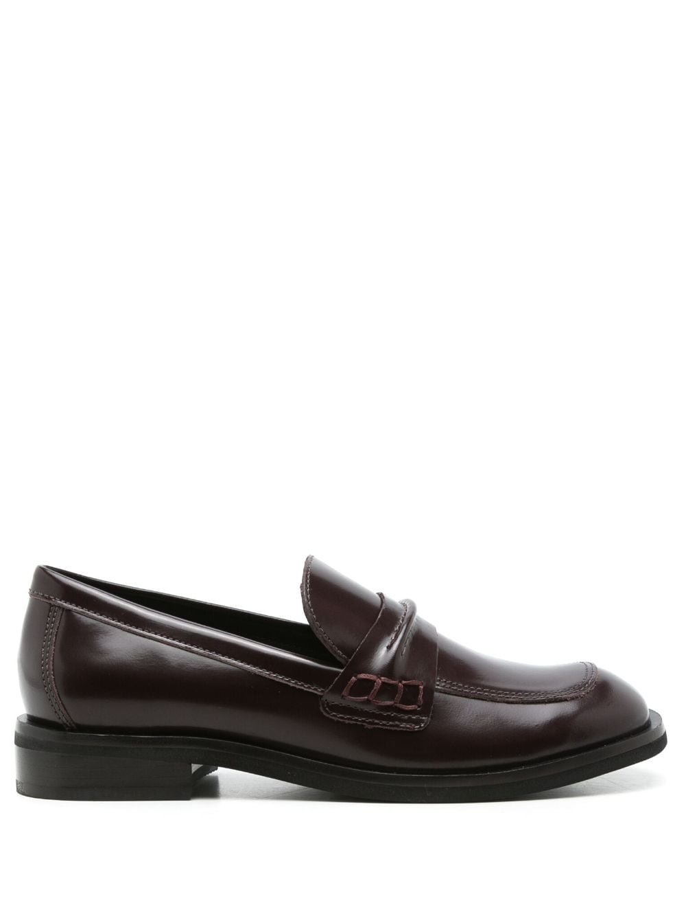 Sarah Chofakian Eliza leather loafer - Brown von Sarah Chofakian