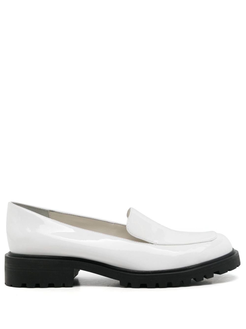 Sarah Chofakian Jockey leather loafers - White von Sarah Chofakian