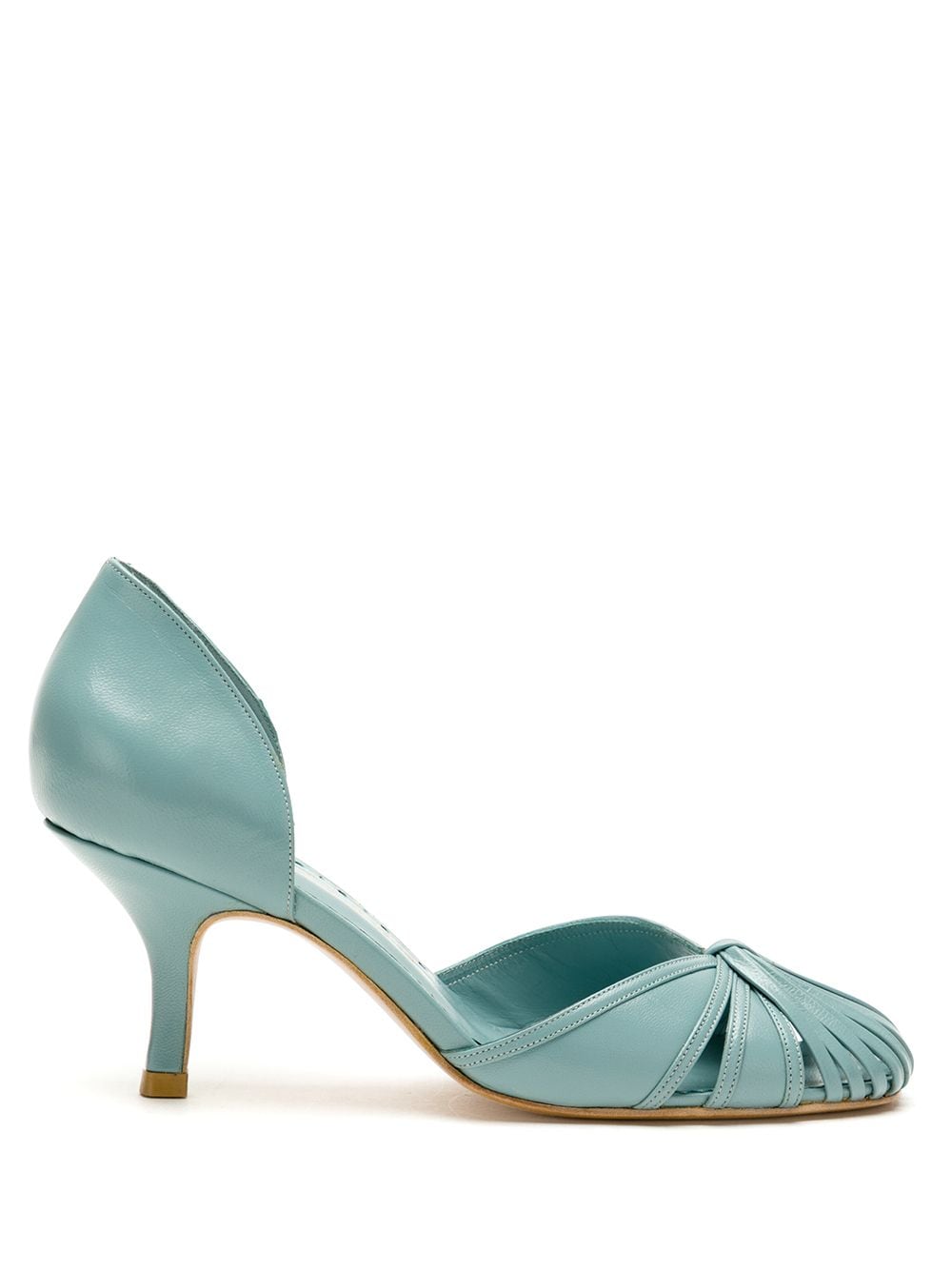 Sarah Chofakian Sarah leather pumps - Blue von Sarah Chofakian