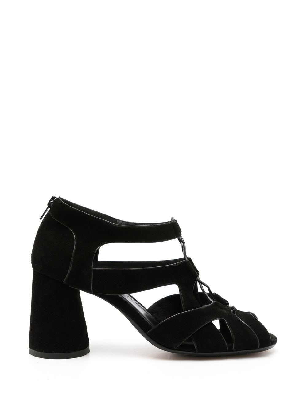 Sarah Chofakian Taylor suede sandals - Black von Sarah Chofakian