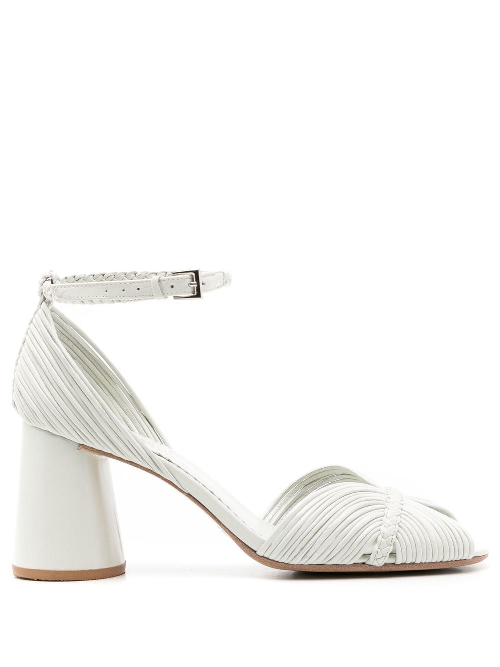 Sarah Chofakian Twiggy thin-straps sandals - Grey von Sarah Chofakian