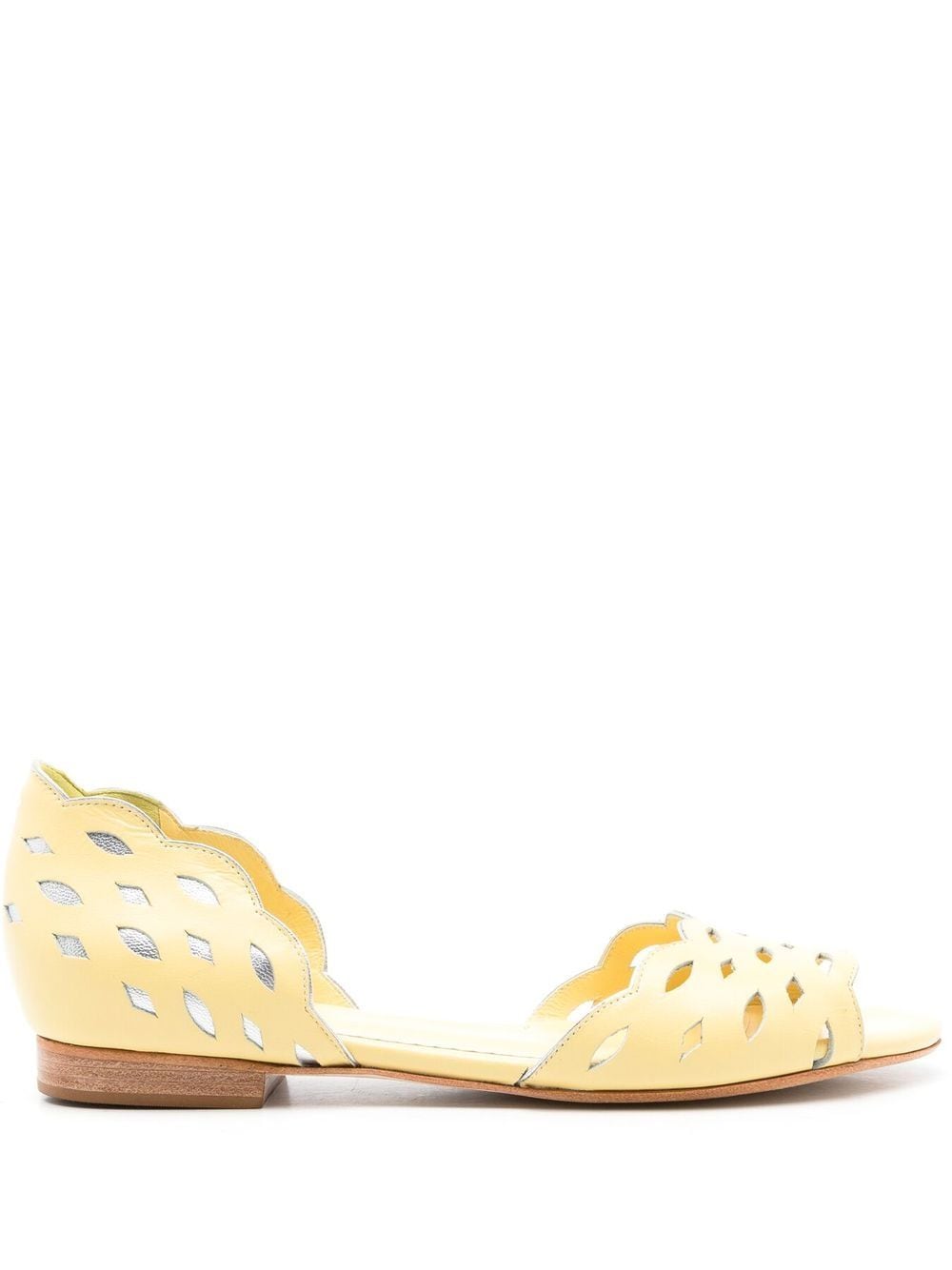 Sarah Chofakian Vivienne open-toe sandals - Yellow von Sarah Chofakian