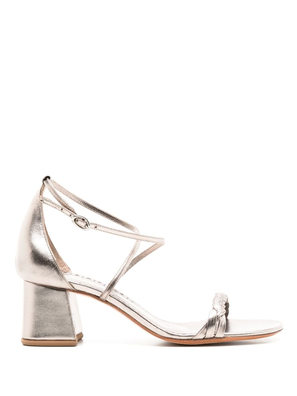 Sarah Chofakian Windsor 40mm metallic-effect sandals von Sarah Chofakian