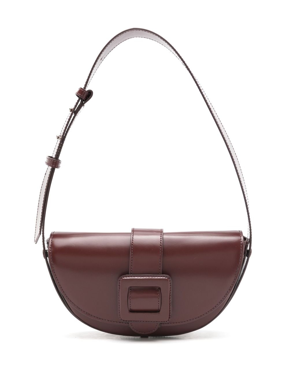 Sarah Chofakian buckle-detail leather satchel bag - Brown von Sarah Chofakian