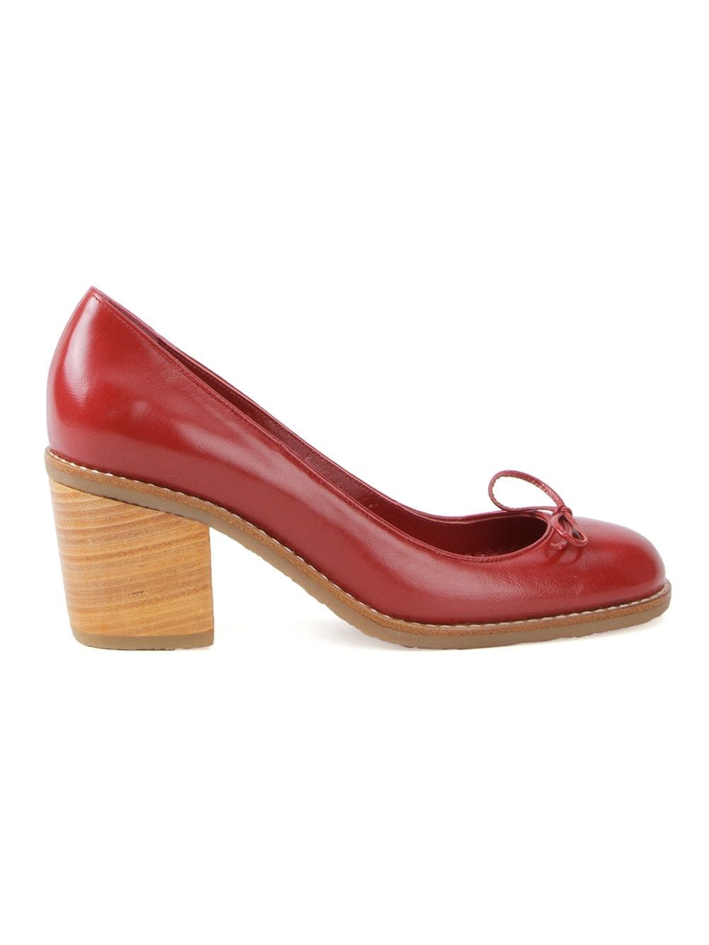 Sarah Chofakian chunky heel pumps - Red von Sarah Chofakian