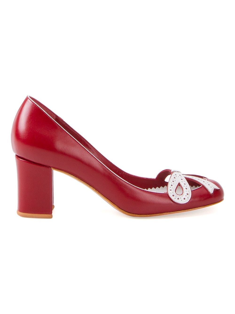 Sarah Chofakian leather pumps - Red von Sarah Chofakian