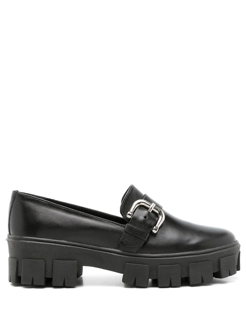 Sarah Chofakian side buckle-detail loafers - Black von Sarah Chofakian