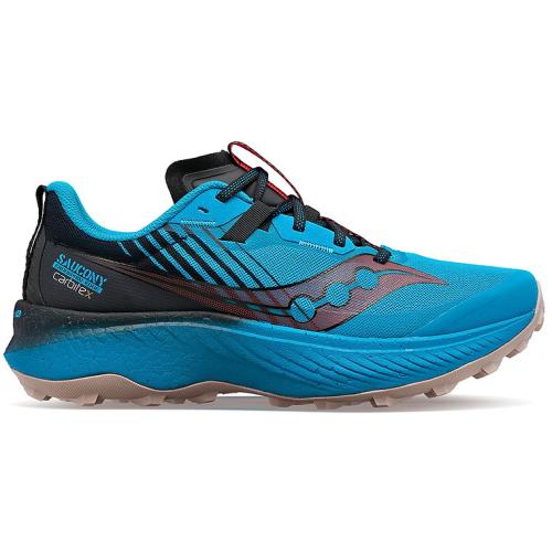 Saucony Trailrunning Schuh Endorphin Edge - ocean/blk (Grösse: 43) von Saucony