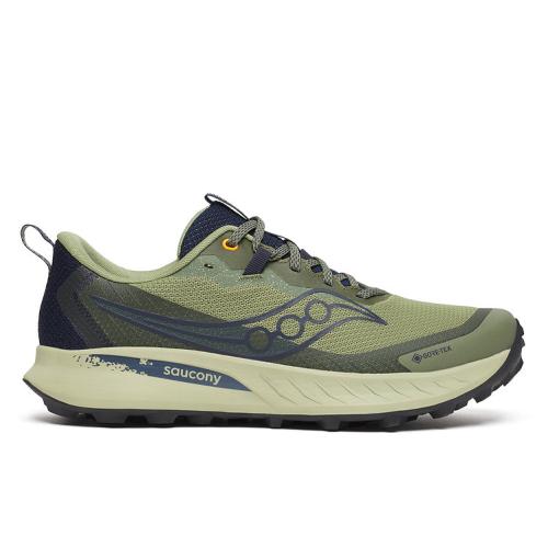 Saucony Laufschuh Peregrine 15 Gtx - Hemlock/Navy (Grösse: 42) von Saucony