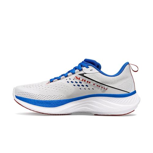 Saucony Laufschuh Ride 17 - white/cobalt (Grösse: 40.5) von Saucony