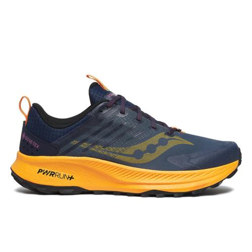 Saucony Trailrunning Schuh Ride Tr2 Gtx - Navy/Peel (Grösse: 44) von Saucony