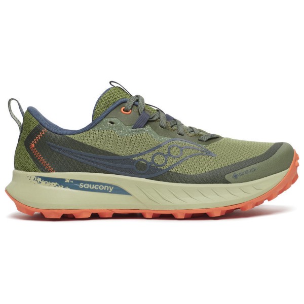 Saucony - Women's Peregrine 15 GTX - Trailrunningschuhe Gr 6,5 oliv von Saucony