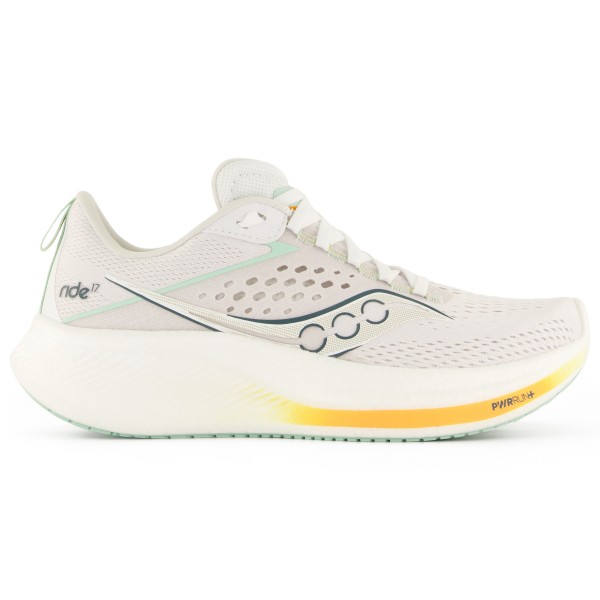 Saucony - Women's Ride 17 - Runningschuhe Gr 5,5 grau/weiß von Saucony