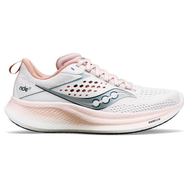 Saucony - Women's Ride 17 - Runningschuhe Gr 7,5 weiß von Saucony