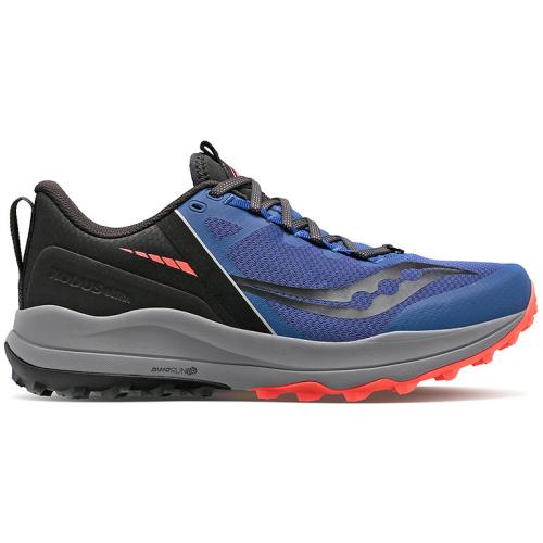 Saucony Trailrunning Schuh Xodus Ultra - sapphire/vizired (Grösse: 40.5) von Saucony