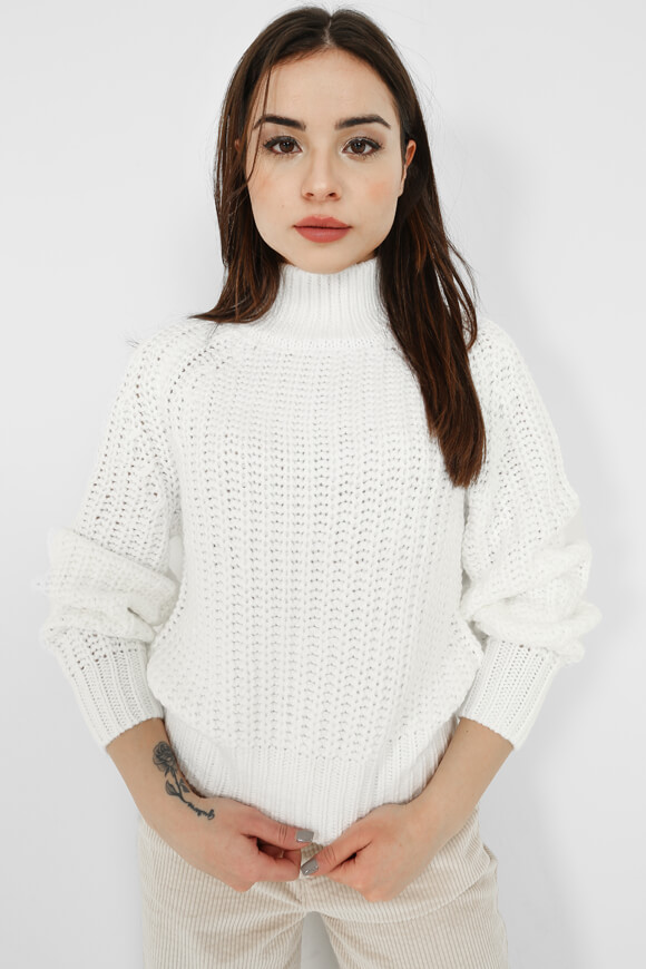 Savage Honey Grobstrickpullover | Offwhite | Damen  | L von Savage Honey