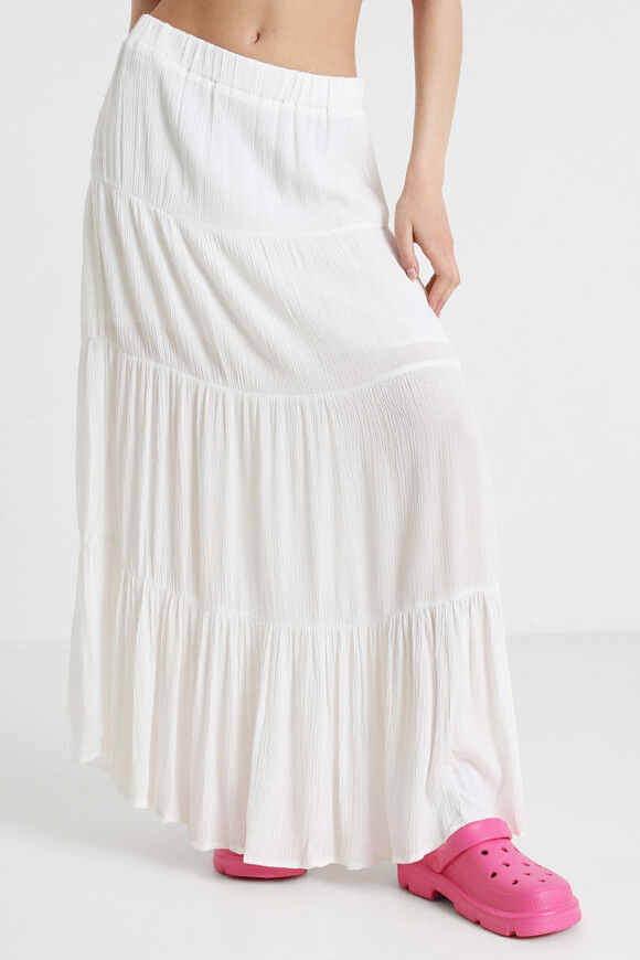 Savage Honey Strukturierter Maxirock | Offwhite | Damen  | S von Savage Honey