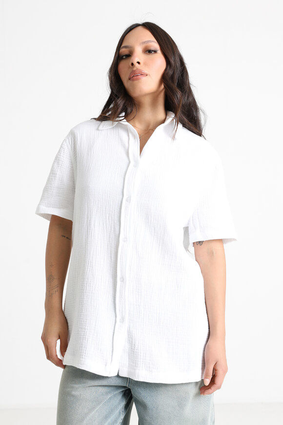 Savage Honey Musselin Oversize Hemd | Weiss | Damen | M Savage Honey Musselin Oversize Hemd | Weiss | Damen | M von Savage Honey