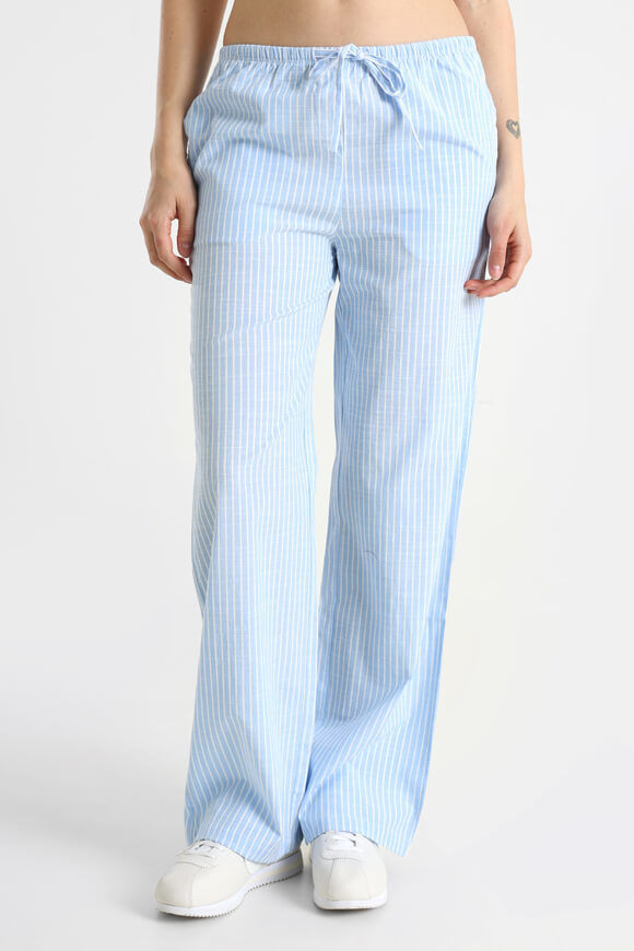 Savage Honey Stoffhose | Hellblau + Weiss | Damen  | L von Savage Honey
